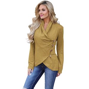 Womens Jassen Jassen Herfst Winter Nieuwe Casual Tops Vrouw Onregelmatige Mode Losse Streetwear Vrouwelijke Herfst Sweatshirts Kleding