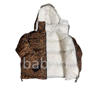 Veste réversible Coats de femme Veste d'hiver Veste bouffée pour hommes en bas parka classique Hooded épais extérieur chaud lettre double face portant veste