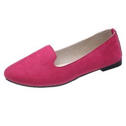 Femmes confortables chaussures décontractées formateur orange noir rouge jaune violet vert pêche violet rose baskets d'extérieur tendances dames plat slip travail chaussure de maternité A013