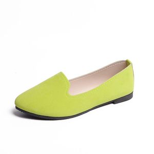 Femmes confortables chaussures décontractées formateur orange noir rouge jaune violet vert pêche violet rose baskets d'extérieur tendances dames plat slip travail chaussure de maternité B049