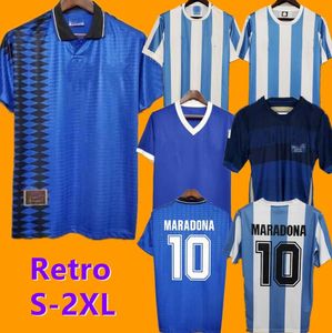 1978 1986 1998 Argentinië Retro voetbalshirt Maradona 1994 1996 2000 2001 2006 2010 Kempes Batistuta Riquelme HIGUAIN KUN MILITO CANIGGIA DI MARIA Voetbalshirts 99