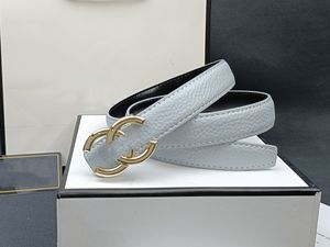 ceinture de designer pour femmes grande marque luxe ceinture en cuir véritable 25mm de large multi couleur litchi motif jeunesse mode haute qualité taille 95115 avec boîte