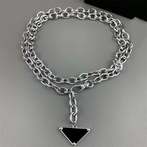 Femmes Designer Ceintures De Luxe Marque Laides Robe Accessoires Ceinture Femmes Taille Chaîne Ceinture Classique Triangle Argent Ceinture De Mode Collier