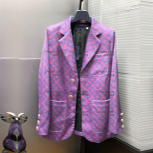 Veste blazer de styliste pour femme, de luxe, avec lettres classiques, nouveaux hauts publiés au printemps