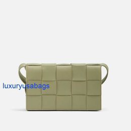 Damesontwerper Cassette Cross-Body Bag Botegaveneta Luxe Kleine/Classic Intraccio Lederen Cross Body Body Single Interior Zip Pocket Magnetic Sluiting N59V