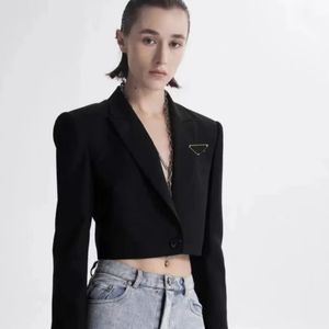 femmes designer vêtir veste blazer triangle femme luxe designer femme veste printemps nouveau sorti tops