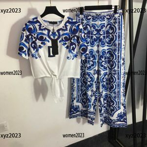 Dames Designer Kleding Solid kleur Minimalistische jurk Set Twee delige kleding Kort mouwen en Letter Gedrukte lange rok