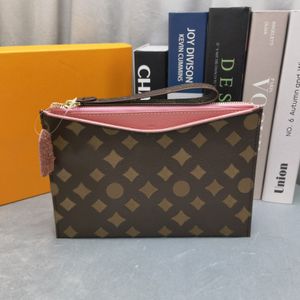 Sacs d'embrayage de créateurs pour femmes Luxurys Pallas Porte-monnaie à glissière Portefeuilles de grande taille Porte-cartes à fleurs classiques Mini-sac de mode pour dames de haute qualité avec dragonne