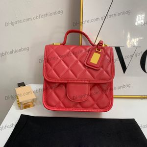 Designer pour femmes croix épaule épaule matelassé sacs en peau d'agneau de la poignée supérieure