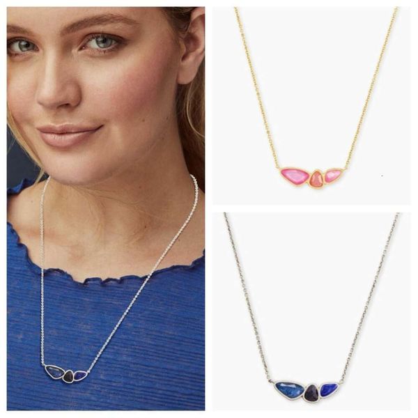 Designer de femmes bijoux quotidiens kendrascott ks collier ivy minimaliste et méticuleux pierre de paon délicate