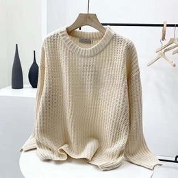Womens Designer Fashion Sweaters Hoge kwaliteit ronde hals gebreide trui voor mannen en vrouwen koppels S-M maat