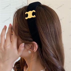 Bandeau de créateur de femmes pour dames luxury hair Clip Brand classique Gold Buckle Fashion Hair Clips Hairpins Claws 7 Styles350n
