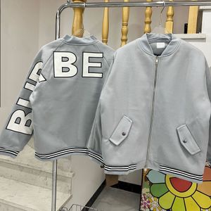 Chaquetas de diseñador para mujer Rompevientos para hombre varsity Para hombre Vintage Suelto Largo Béisbol Hip Hop Harajuku Burrberry Letra bordado Streetwear Hombres Abrigos unisex