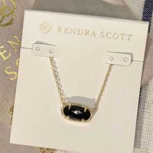 Designer pour femmes kendrascott bijoux ks collier chain de col femelle ovale