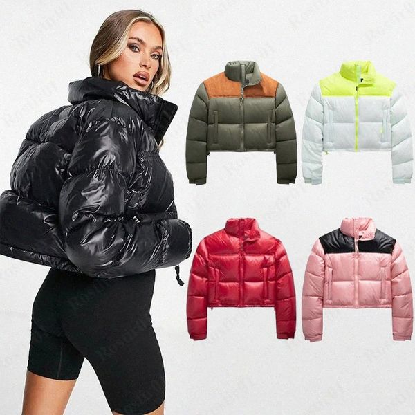 Diseñador para mujer Chaqueta corta acolchada Chaquetas de plumón para hombre Mangas largas Abrigos Cremalleras Ropa de abrigo para chaqueta universitaria masculina para hombre bordado lett z0ir #