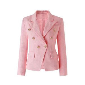 Damesontwerper Pakken Blazers Slimfit Fashion Luxe Queen Party Spring Collection Texure Patroon Formele jas Elegante vrouwen dragen blazer cocktail