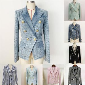 Femmes Designer Costumes pour hommes Blazers Printemps Automne Hiver Vestes Casual Manteau Coton Denim Slim Veste Designer Styles Stripes 256d