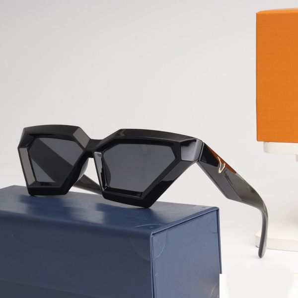 Lunettes de soleil de marque pour femmes nuances de luxe lunettes de soleil pour hommes cadre 3D lunettes classiques uniques lunettes noir rouge imprimé léopard lunettes pour hommes hip hop ga092