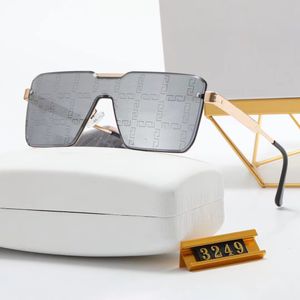 gafas de sol de diseñador para mujer gafas de sol versage Gafas enmascaradas para hombre Gafas de sol Versión ancha Gafas rectangulares sol de playa Patas de metal gafas de moda outlet de fábrica