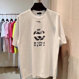 Womens Designer t-shirt Shirt High Edition Summer Sleeve T-shirt Personnalisé Maison WF OS Décontracté Casual Tee