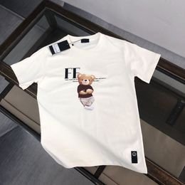 Womens Designer t-shirt Woolen Bear Hip Hop Duck impression graphique T-shirt pour hommes Tendance estivale à manches courtes Casual Chemises à col rond top High Street tee shirt