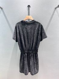 Damesontwerpers Casual jurken Zomerjurk mode 100% katoenen shirt kleding a-line rok vers zoet