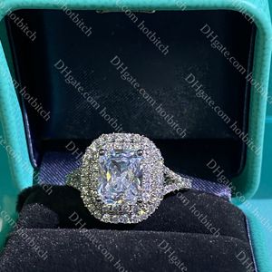 Dames Diamond Ring Classic Designer trouwringen voor vrouwen