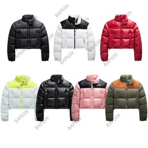 Chaqueta de plumón para mujer Abrigo acolchado de diseñador Chaquetas parka cálidas de invierno Manga larga