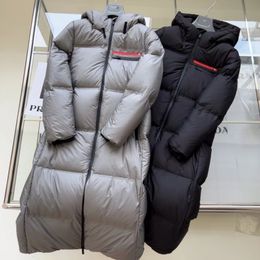Femmes doudoune concepteur vestes d'hiver longs manteaux chaud mode Parkas avec ceinture dame coton manteau vêtements d'extérieur grande poche