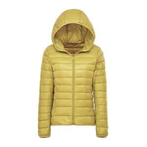 Parka en duvet pour femme, doudoune fine en duvet de canard blanc, vestes ultralégères, manteaux chauds de printemps et d'automne et d'hiver, vêtements d'extérieur portables 220930