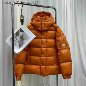 Dames donsparka's designer heren glanzende purffer jassen parka's zwarte jassen met capuchon kwaliteit casual doudoune homme veren uitloper dubbele rits gewatteerde jas dons asi