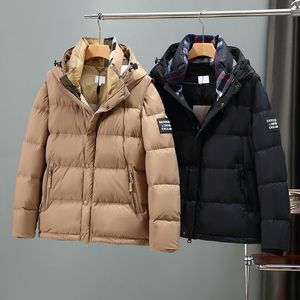 Down Parkas Ropa de abrigo para mujer Diseñador Abrigos con cremallera Invierno Mangas largas Chaquetas de calidad superior Parkas para hombre Outwears Chaqueta Burrberry Coat burberrry Hombres Ropa Tops