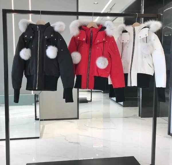 Parkas de plumón para mujer Chaquetas de invierno Prendas de abrigo Abrigos de ocio Canadá Top a prueba de viento Chaqueta de mujer Abrigo Chaqueta impermeable y a prueba de nieve