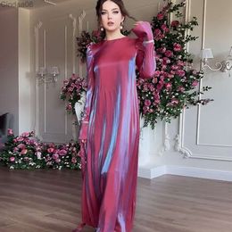 Damesjurk Nieuw Satijn Saudi-Arabië Dubai Elegante Grote Schommel Promdress Robe Vestido Designer Jurken Voor Dameskleding