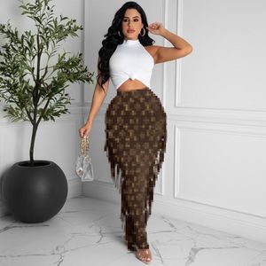 Robes pour femmes Designer Femmes Jupes Slim Femme Rétro Ladys Mode Bal Même Robe Sexy Jupe Club Vêtements