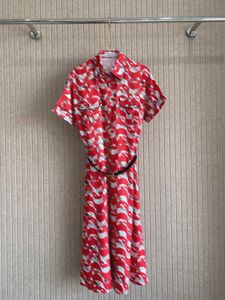 Robes pour femmes robe de luxe femme créatrice de créateurs jupe d'été vintage flore jupes en coton imprimées