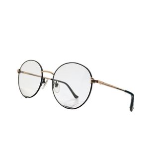 Womens Brillen Frame Clear Lens Mannen Zon Gassen Mode Stijl Beschermt Ogen UV400 Met Case 0581O