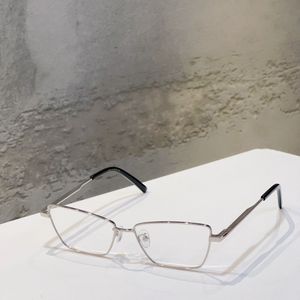 Marco de anteojos para mujer lente transparente hombres gaseoso estilo de moda protege los ojos UV400 con el caso 0225