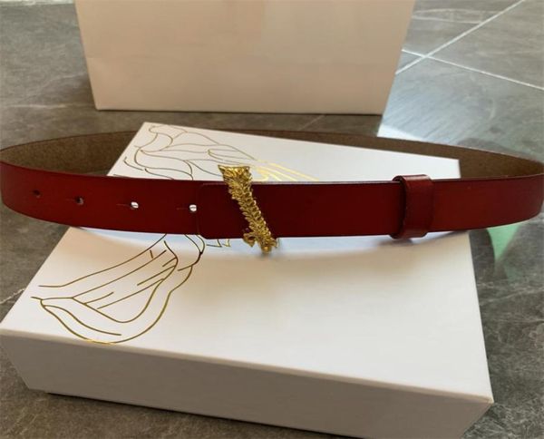 Cinturón de moda para mujer Letras clásicas Piel de vaca Hebilla dorada Diseñadores para hombre Cinturones Diseñadores Lujos Marca Unisex Cintura Siete colores6338562