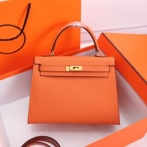 Asa superior para mujer Diseñador Bolsa de hombro Correa de lujo Crossbody Sobre Shell Tote Bolsas de mano 2 Tamaño Real Cuero Cocodrilo Hobo Man Monedero Monedero Embrague Pochette Bag