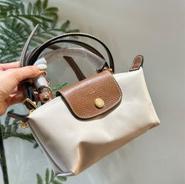 Mini carteras de moda para mujeres bolsas de bolso suave de nylon