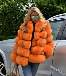Femmes manteau de fourrure Faux luxe femmes fausse femme veste hiver col épais solide vêtements d'extérieur 2020 nouveauté pardessus 231017