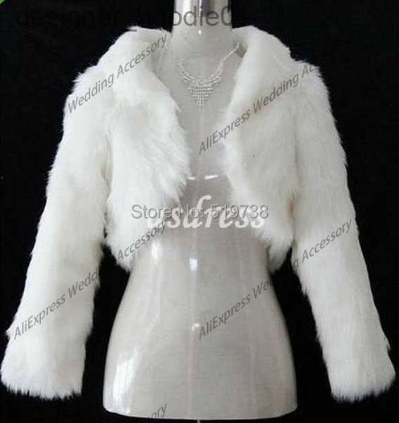 Fourrure Fausse Fourrure Femmes Fourrure Fausse Fourrure Mode Noir Fausse Fourrure Manteau De Mariée Wrap À Manches Longues Veste Châle Cape Étole Boléro Ivoire Fausse Fourrure Demoiselles D'honneur Cape 230728 L23091