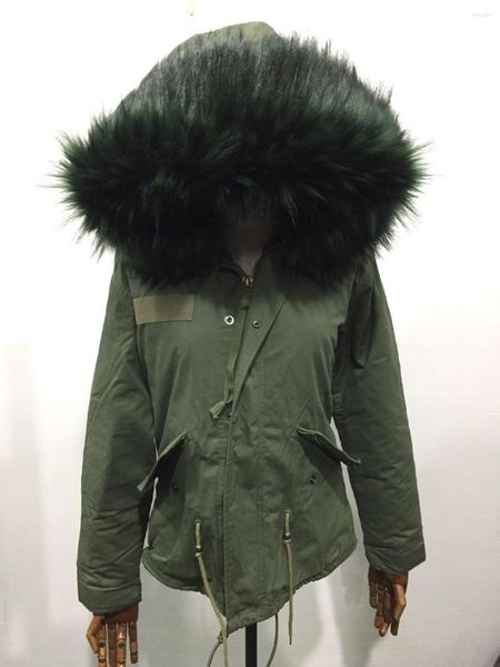 Femmes fourrure hommes hiver doudoune réel Colla manteau mode Parka épais chaud vêtements d'extérieur coupe-vent vêtements