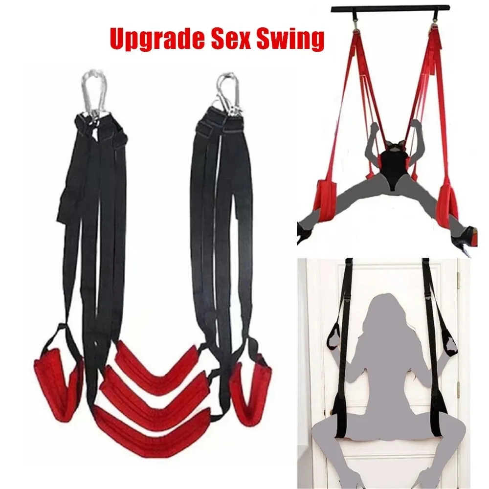 Womens G Strings Door Swing Sex Swing SM Gioco Bondage Swing Spreader Gamba Aperta Le Donne Prodotti Giochi Di Sesso Adulti Bondage Di Coppia Van 27,46 € DHgate