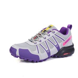 Chaussures de randonnée pour femmes baskets non glissantes Chaussures de tennis léger pour le travail Marche Running Trekking Trail Chaussures 240430