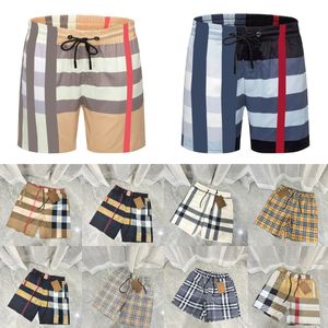 Heren shorts Designer Shorts Summer Beach Shorts Cotton Fashion Plaid Gedrukte trekkoord Korte broek ontspannen Homme Dames Casual Streetwear Sweatpants Aziatische maat