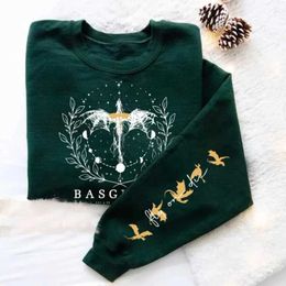 Dames hoodies sweatshirts vierde vleugel sweatshirt dames pullover Basgiath War College Crewneck sweatshirt draken Knight Street kleding Hoodie Fantasy Re