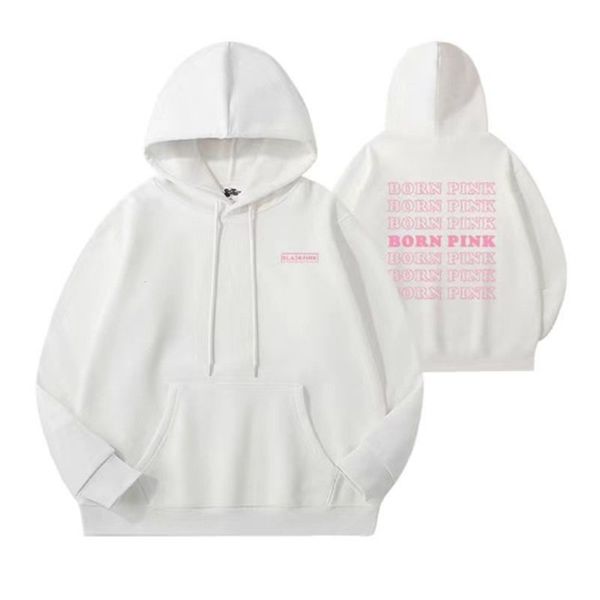 Sweats à capuche pour femmes Sweats Kpop ROSE BORN MenWomen Sweat à capuche en coton autour de l'impression Même sweat à manches longues Vêtements Unisexe Streetwear Oversize Tee Top 230808