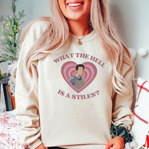 Sweats à capuche pour femmes Sweat-shirt Teen Wolf Stiliniski Scott Mccall Sweat à capuche Beacon Hills Dylan OBrien Pull graphique Femme Y2k Crewneck 230323